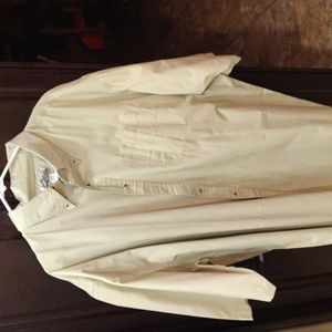 Big Man Tri-Mountain, 3XLT, Tan, Pocket Button Down collar